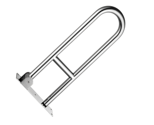 Public Bathroom Stainless steel U-shape folding handicap safety grab rail for disabled-F1005 